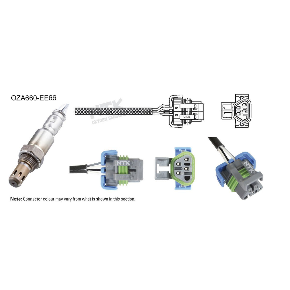 NTK Oxygen Lambda Sensor OZA660-EE66
