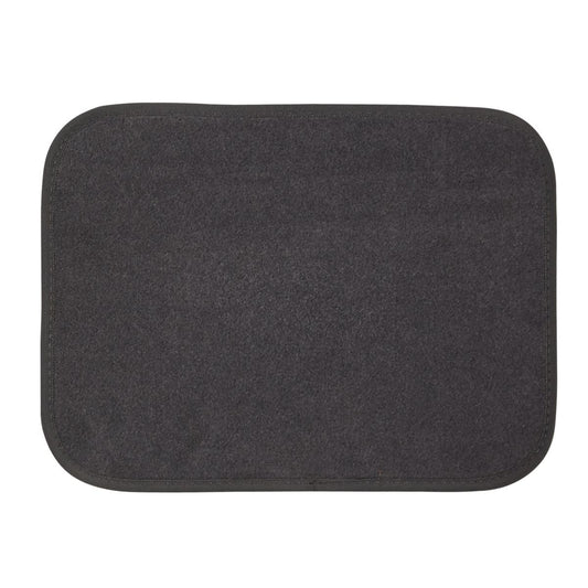 Gearup Carpet Mat Rear Set Grey 2 Piece GUCM2PCRBCPTGRY