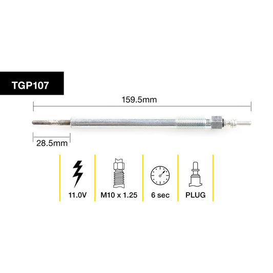 Tridon Glow Plug TGP107