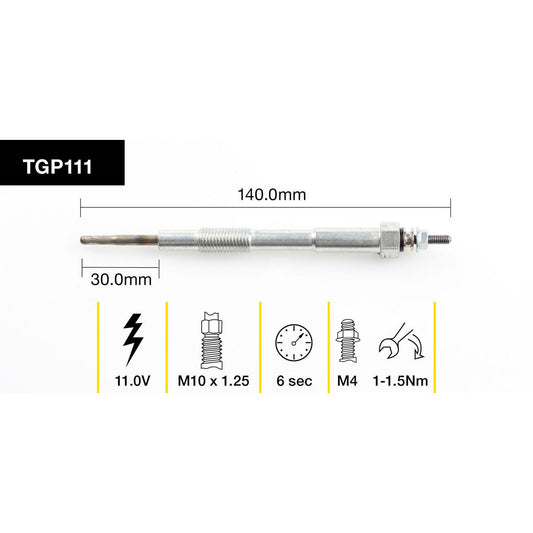 Tridon Glow Plug TGP111