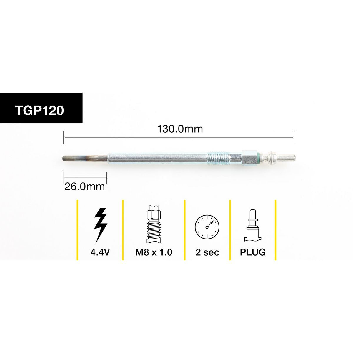 Tridon Glow Plug TGP120