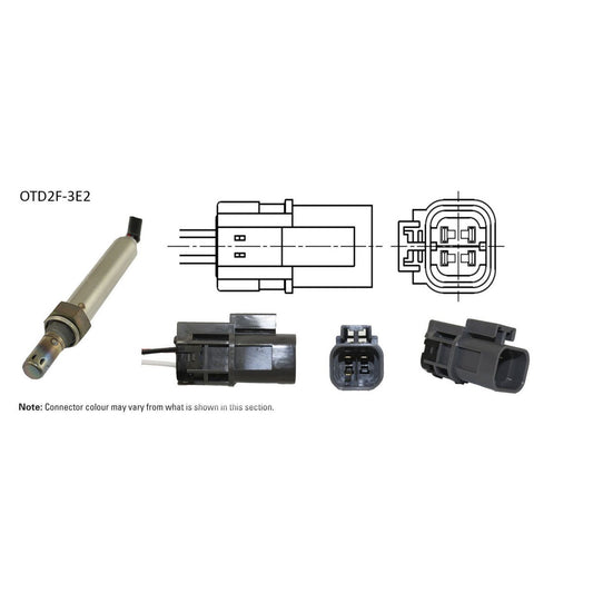 NTK Oxygen Lambda Sensor OTD2F-3E2