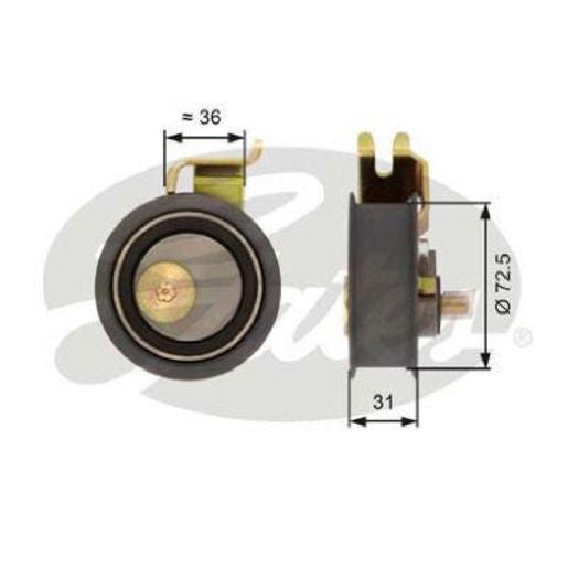 Gates SBDS Manual Tensioner T43016