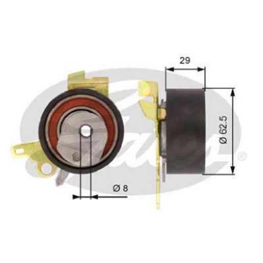 Gates SBDS Manual Tensioner T43022