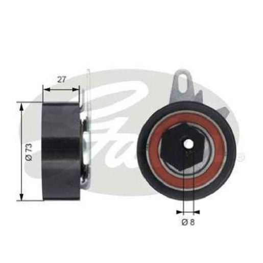 Gates SBDS Manual Tensioner T43047
