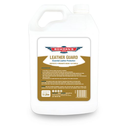 Bowden's Own Leather Guard Leather Care System 5L