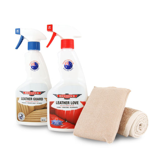 Bowden's Own Leather Maintenance Pack 3pc