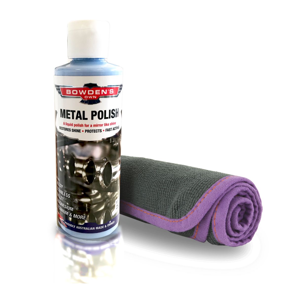 Bowden's Own Metal Polishing Pack 2pc