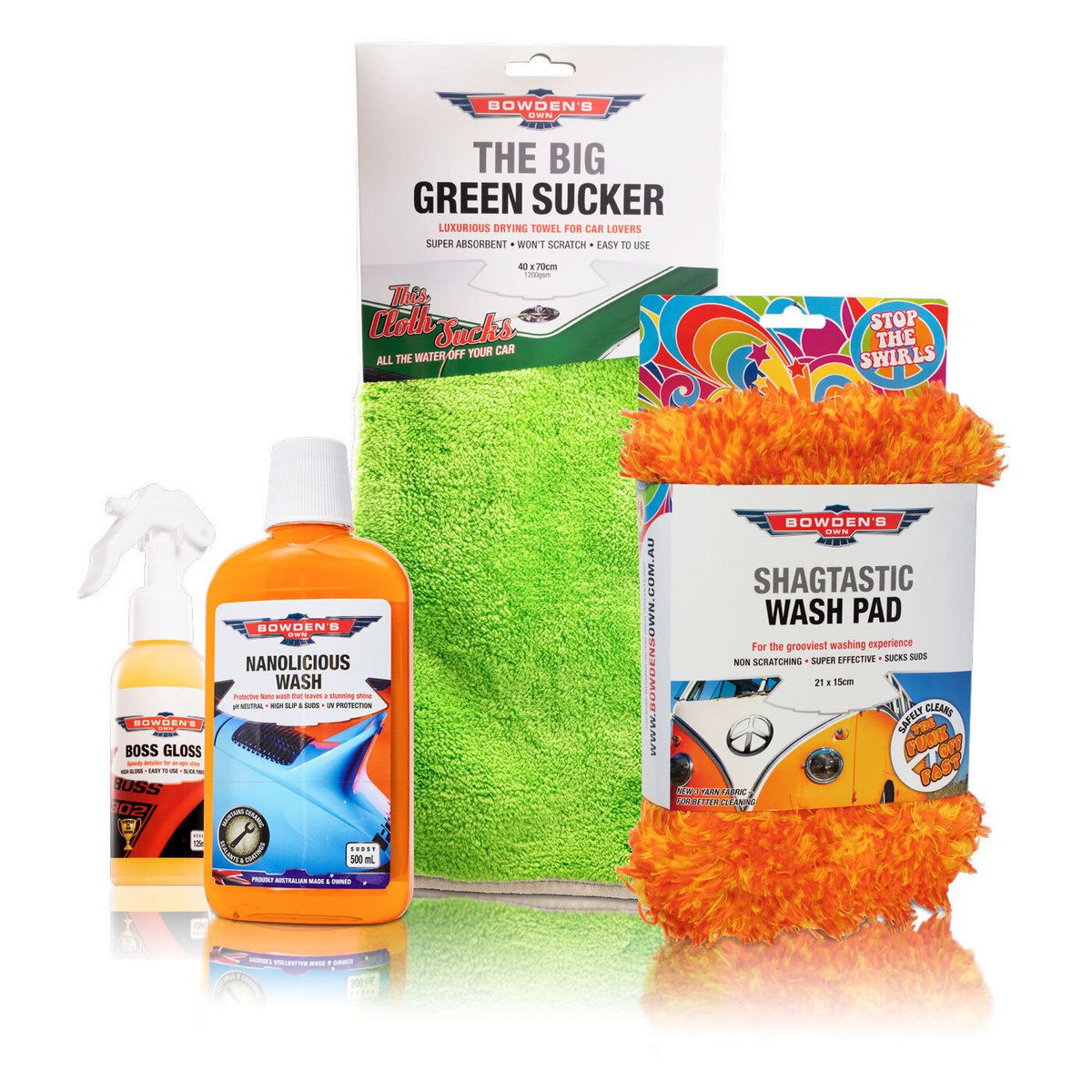 Bowden's Own Nanolicious Wash Pack 4pc