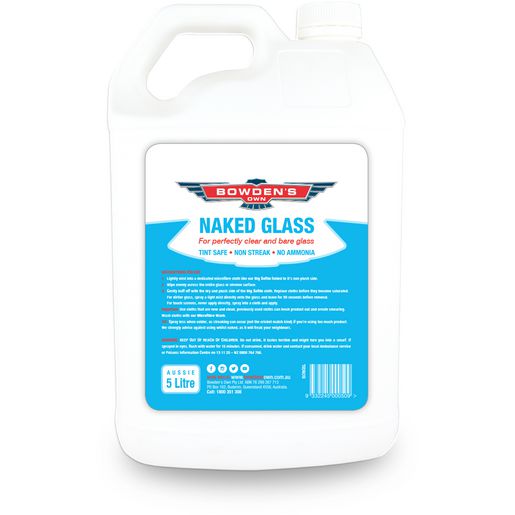 Bowden's Own Naked Glass Streak-Free Cleaner 5L