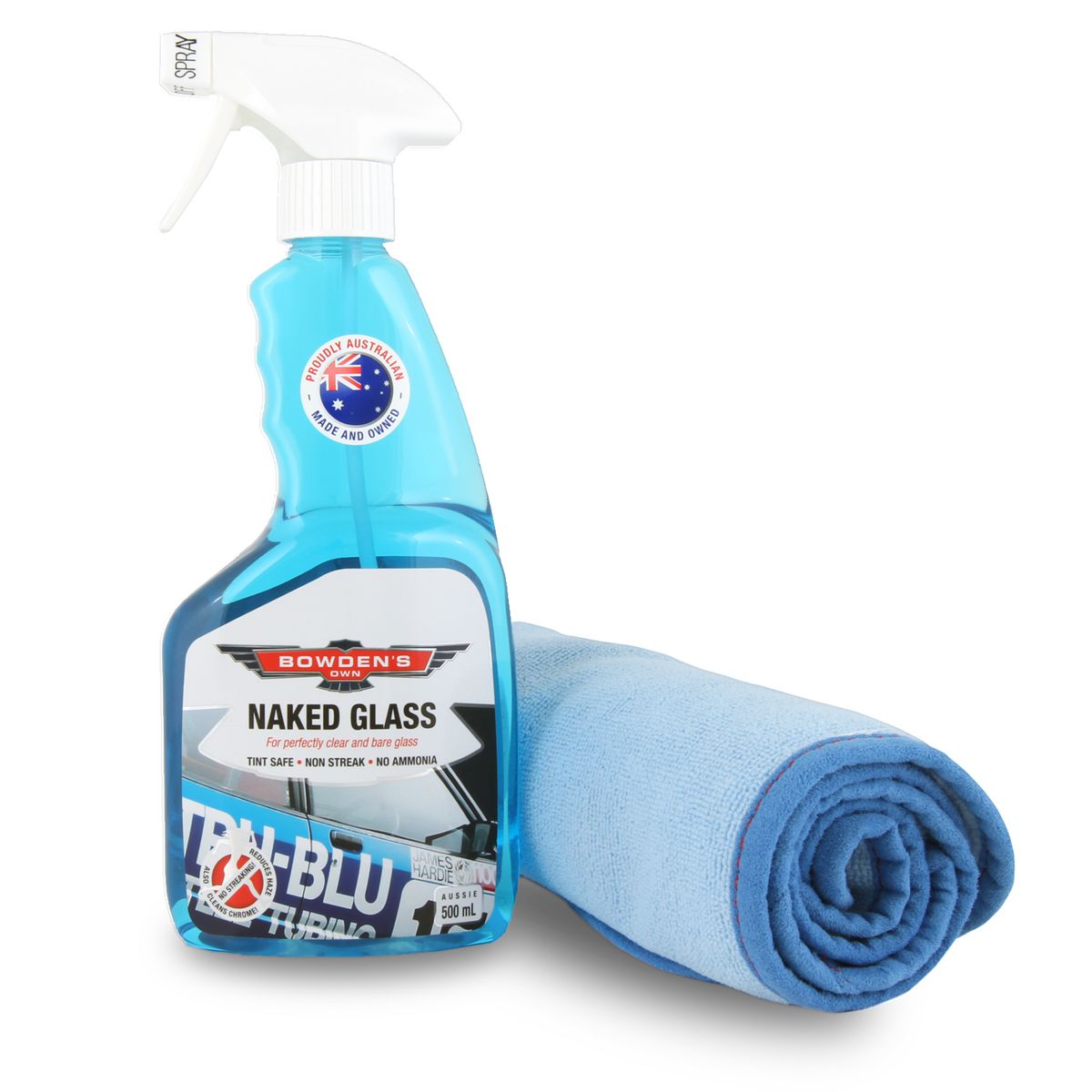 Bowden's Own Naked Glass Cleaning Pack 2pc