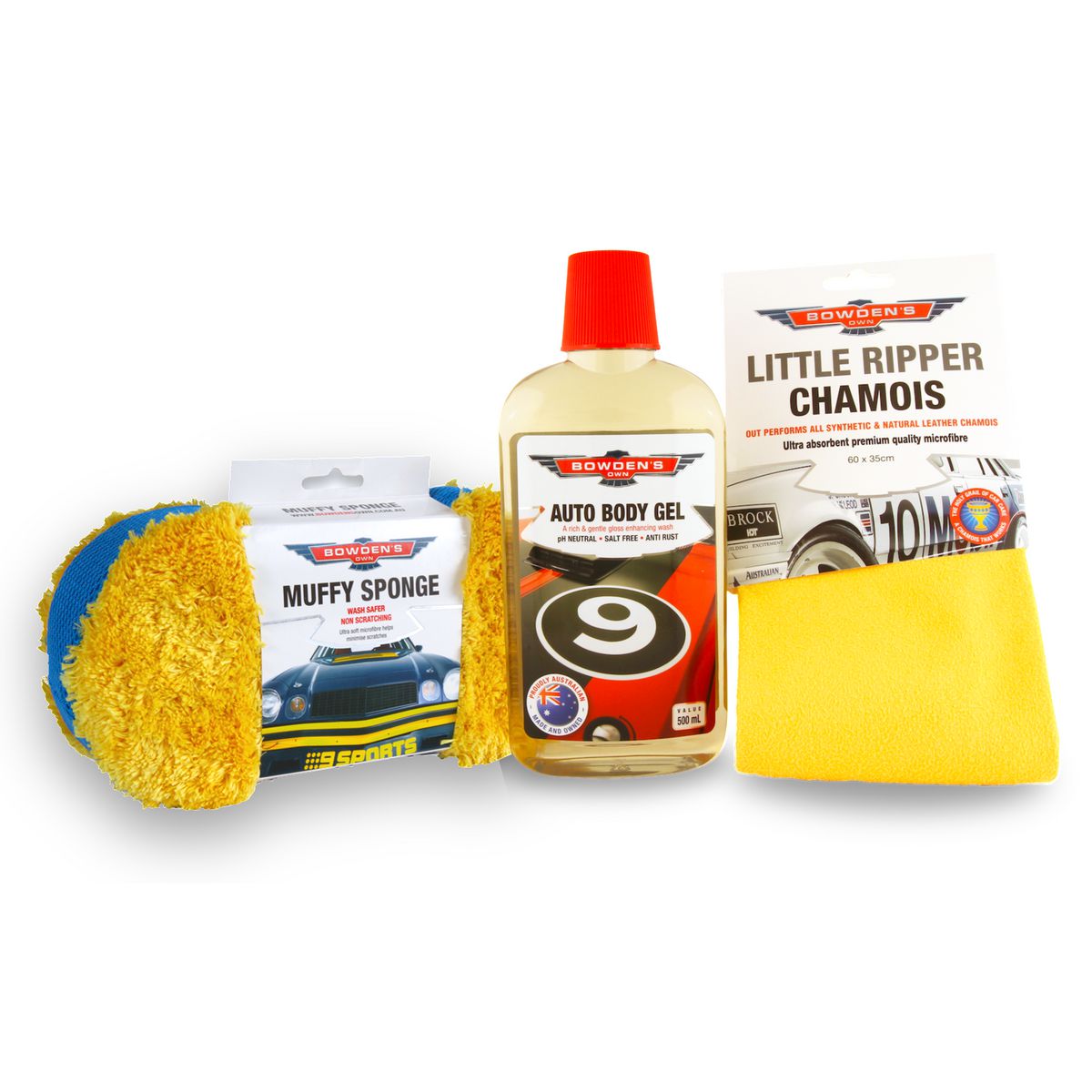 Bowden's Own Wash Pack 3pc