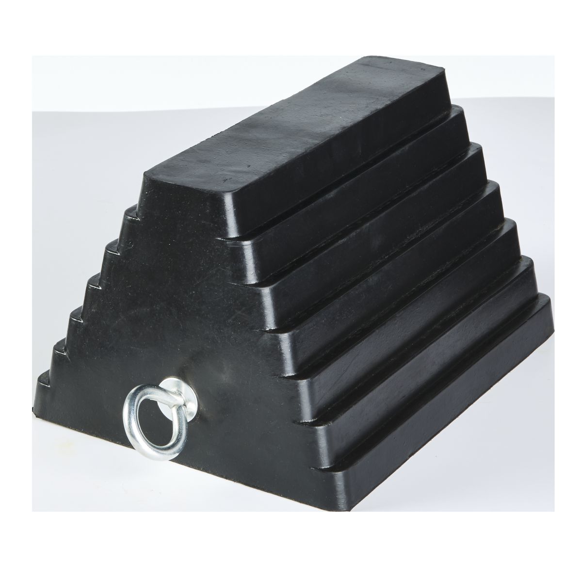 Gearup Rubber Wheel Chock W/ Eye Bolt GUWCREB