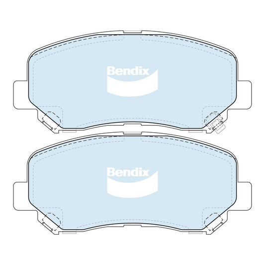Bendix 4x4 Brake Pad Set Front DB2226 -4WD