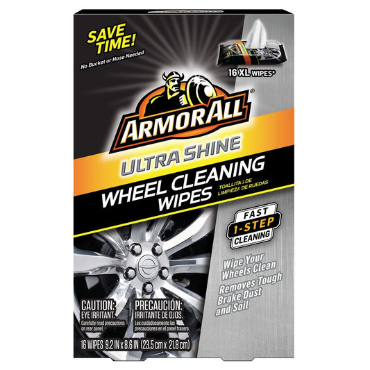 Armor All Wheel Cleaning Wipes 16pk