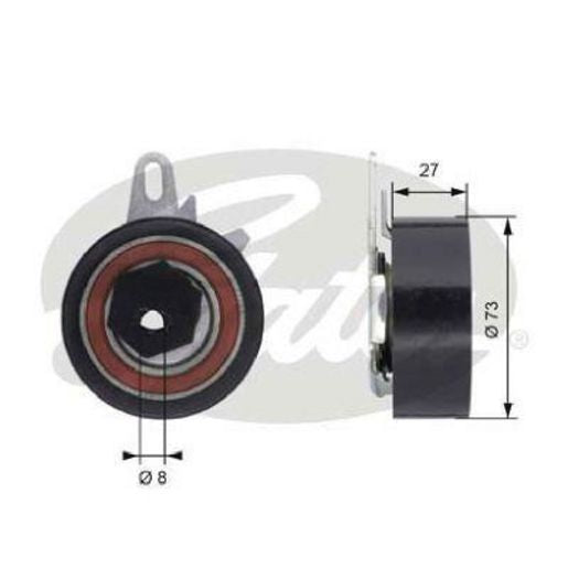 Gates SBDS Manual Tensioner T43067
