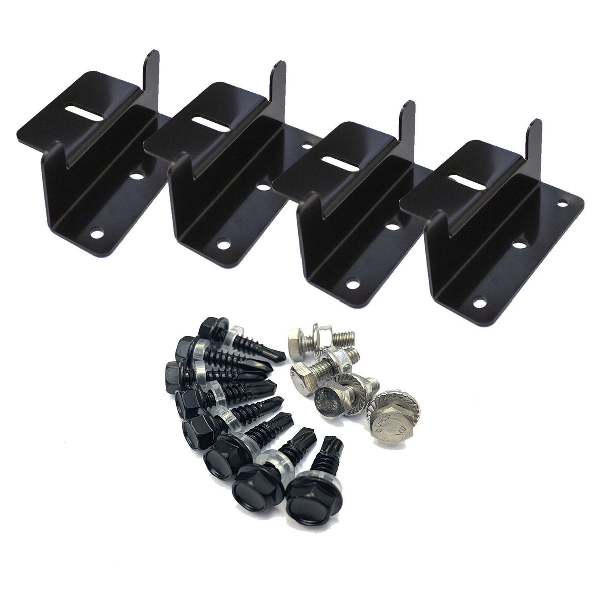 Boab Solar Panel Aluminium Mounting Bracket 100x40x40mm (Pack of 4) B54007