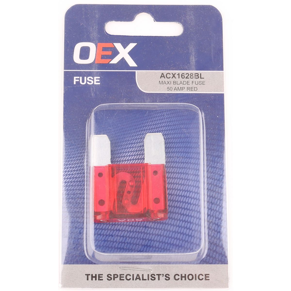 OEX Fuse Maxi Blade 50A Red ACX1628BL