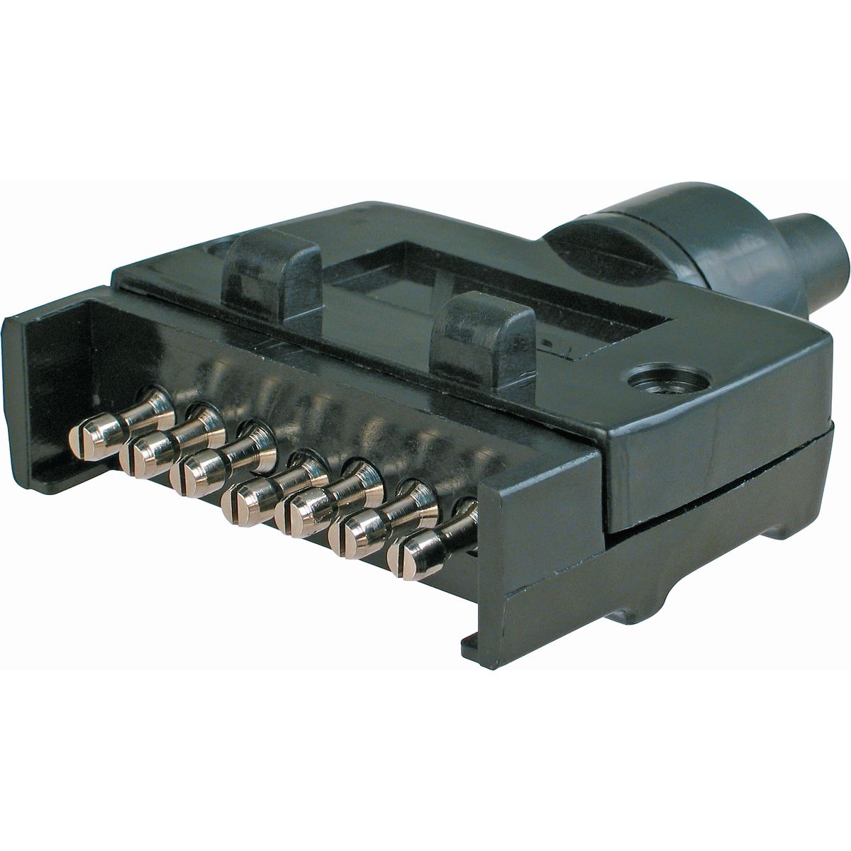 OEX Trailer Plug 7 Pin Flat Plastic ACX2804