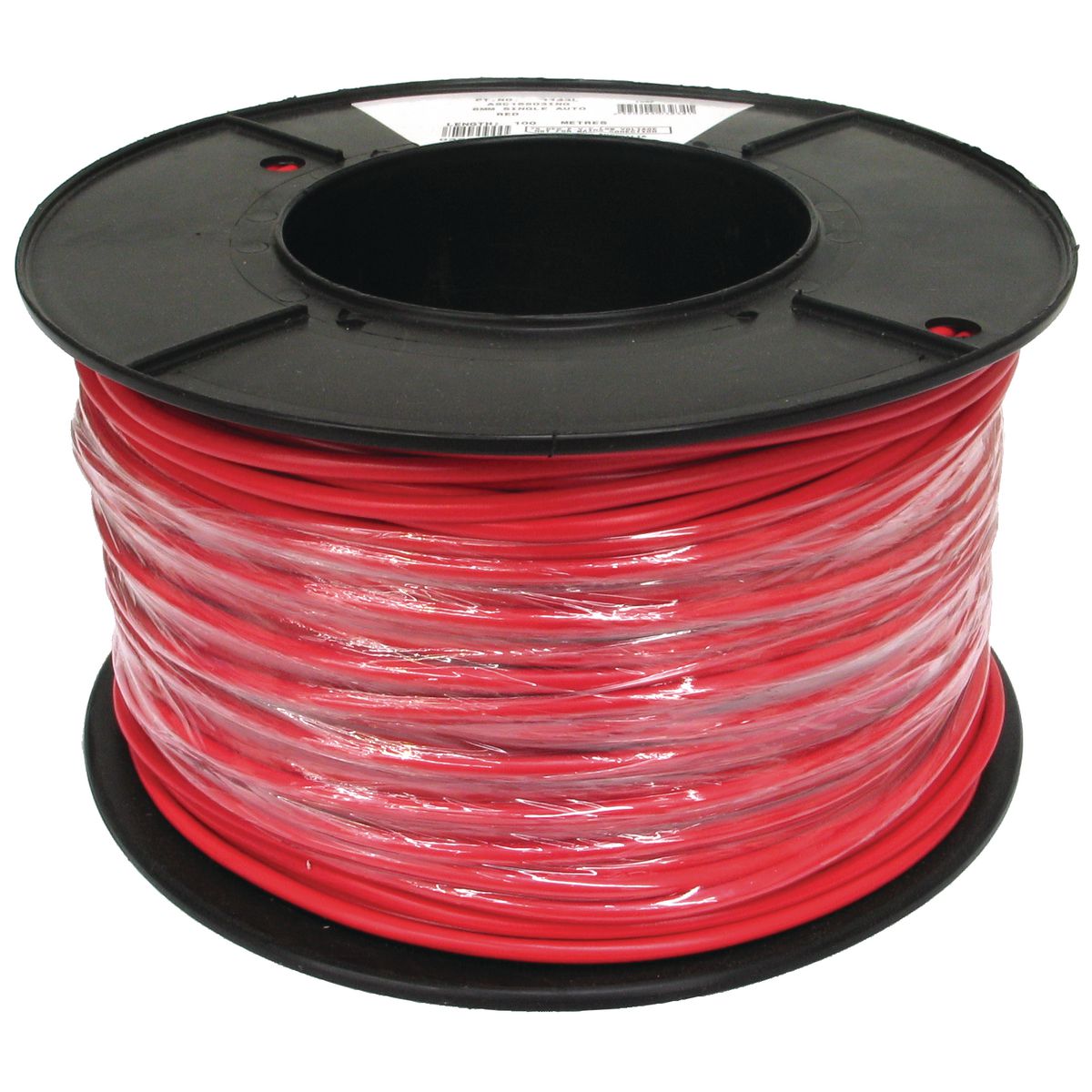OEX Automotive Cable Single Core 6mm Red 100M Roll ACX0763L