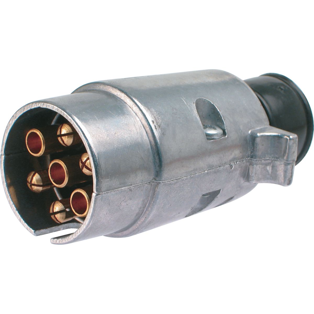OEX Trailer Plug 7 Pin Round Large Metal ACX2802
