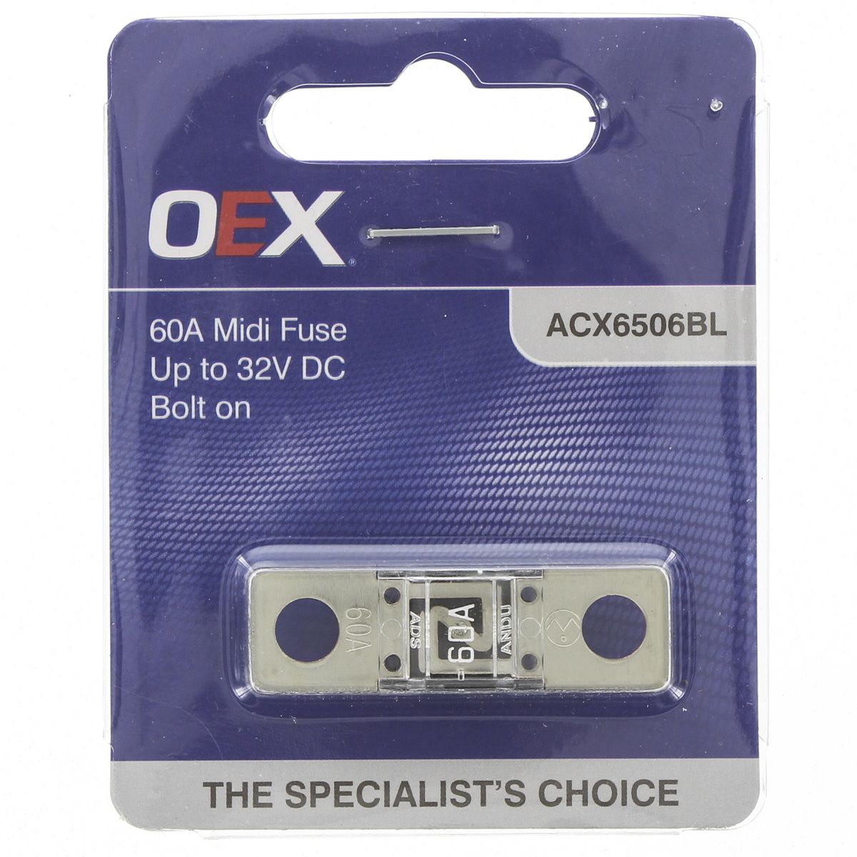 OEX 60A MIDI Fuse ACX6506BL