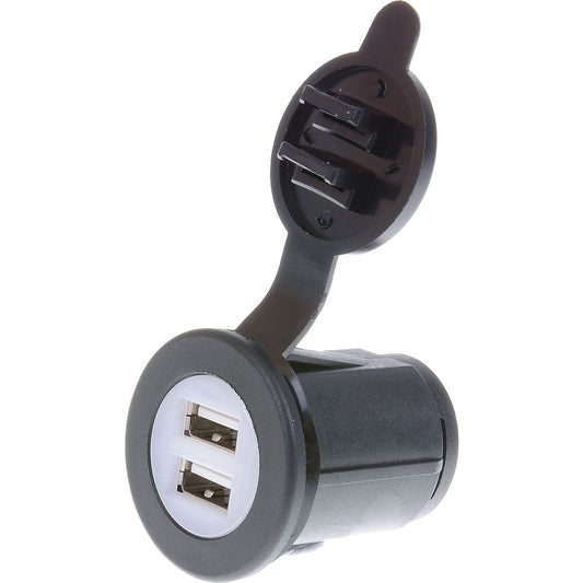 Thunder Socket Dual USB Inputs 12/24V 2.4A