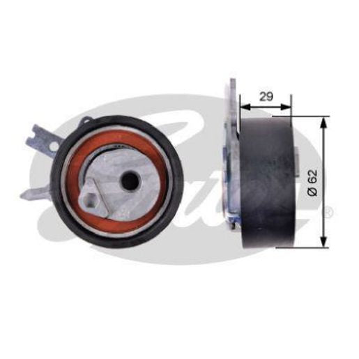 Gates SBDS Manual Tensioner T43218
