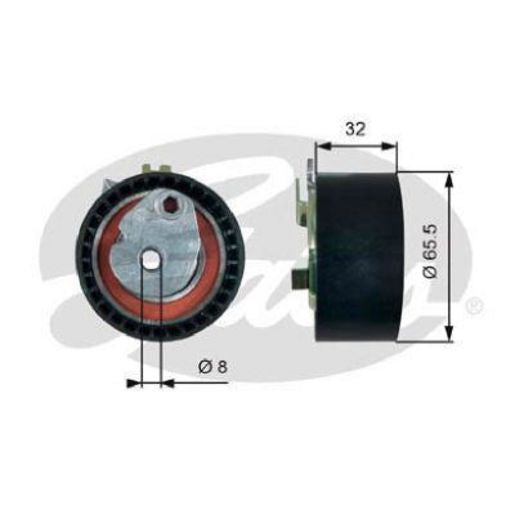 Gates SBDS Manual Tensioner T43238