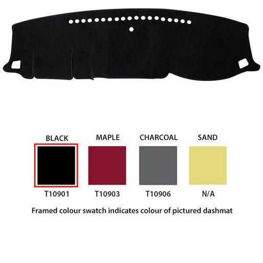 Sunland Dashmat fits TOYOTA LANDCRUISER (09/2015-ON) - Black