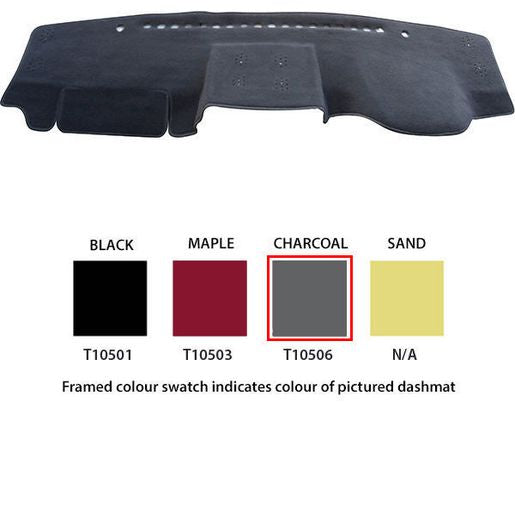 Sunland Dashmat fits TOYOTA PRADO (GRJ150R/KDJ150R - 3/14 On) - Charcoal