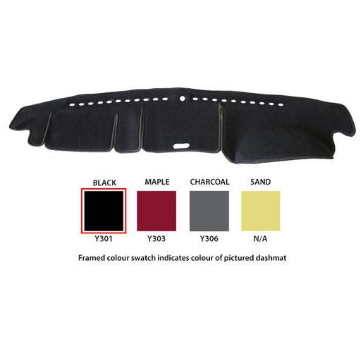 Sunland Dashmat fits ISUZU MU-X/D-MAX (LS-M/LS-U/TFR85J/TFS85J - 02/2017-ON) - Black