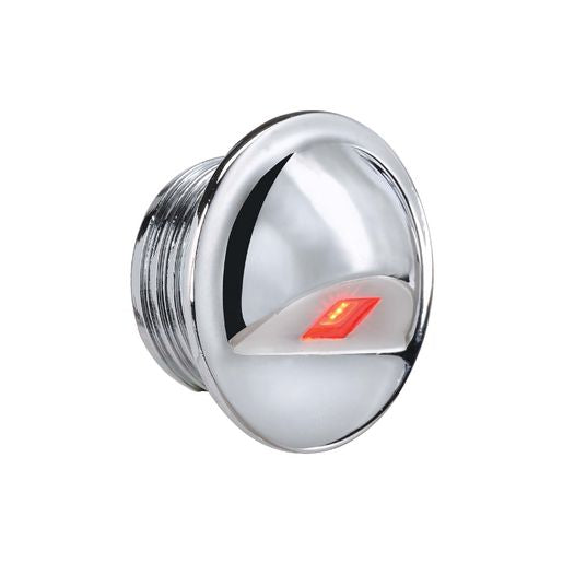 Narva LED Chrome Step Light Red 10-30V 5700K 87610BL