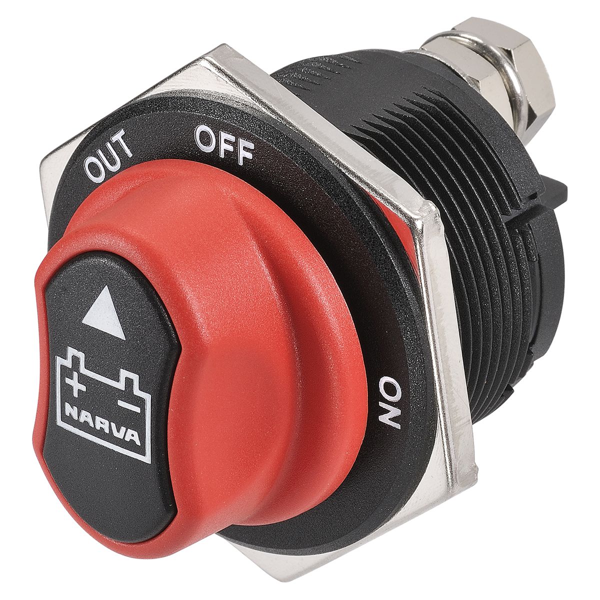 Narva Rotary Battery Master Switch with Removable Keyed Knob 200A 61043