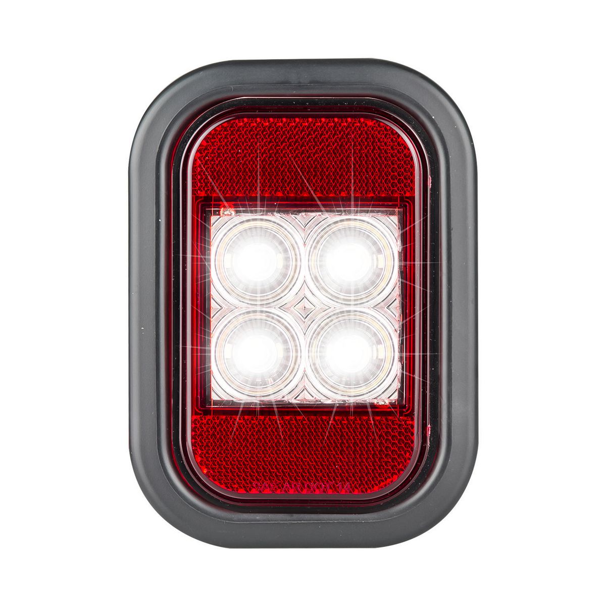 LED Autolamps Stop/Tail/Reflector Light 12-24V with Grommet/Plug 133WMG