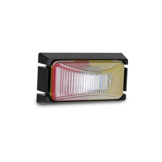 LED Autolamps Side Marker with 20cm Wire Red/Amber 73x38x32mm 1458ARM
