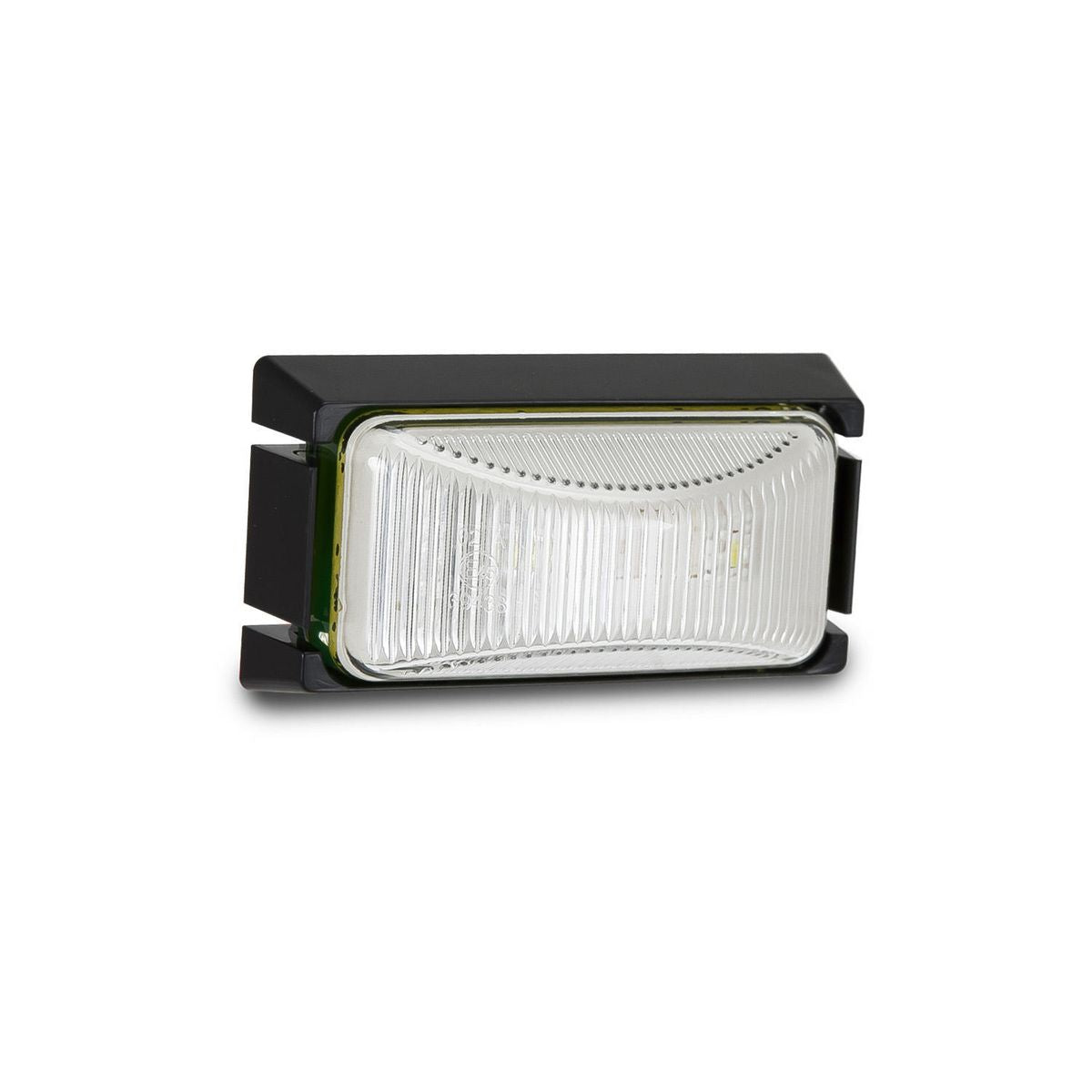 LED Autolamps Front Marker with 20cm Wire White 73x38x32mm 1458WM