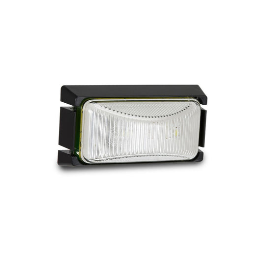 LED Autolamps Front Marker with 20cm Wire White 73x38x32mm 1458WM