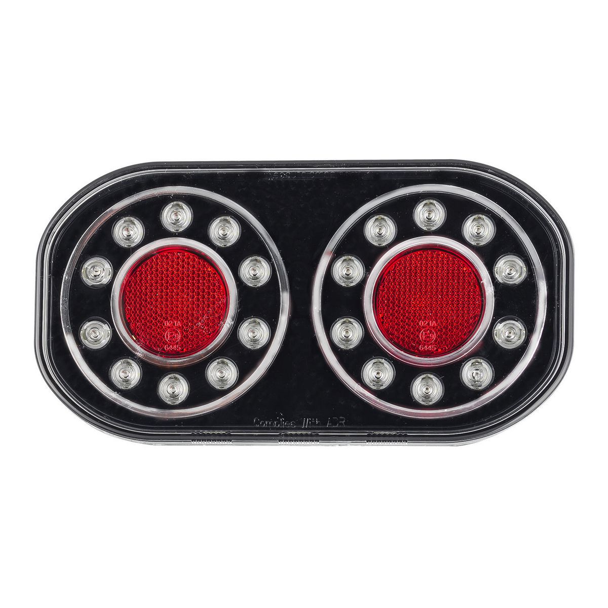 LED Autolamps Stop/Tail/Indicator/Reflector Light LED 12V 209GARL4P
