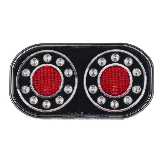 LED Autolamps Stop/Tail/Indicator/Reflector Light LED 12V 209GARL4P