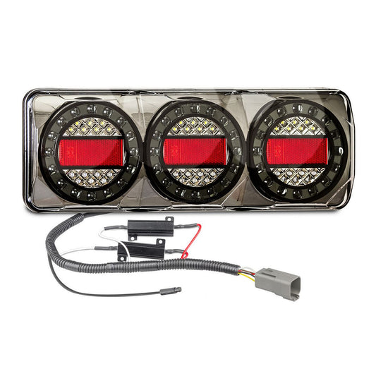 LED Autolamps Maxi Lamp Stop/Tail/Indicator/Reverse/Reflector 3 Series LED Light 12V SOMAXI2LR/450B
