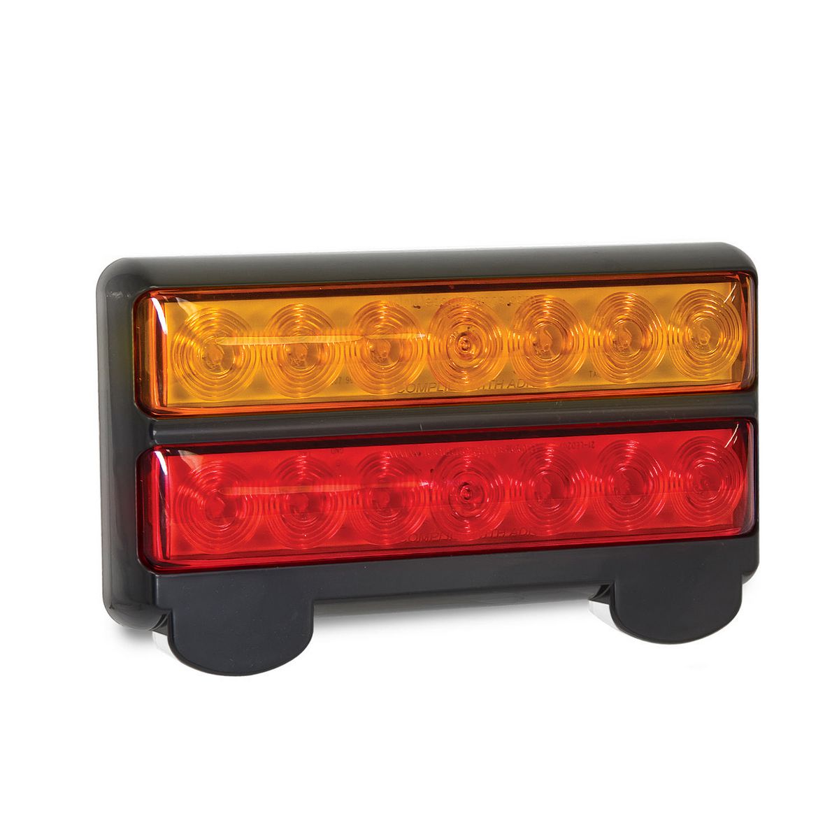 LED Autolamps Stop/Tail/Indicator Light 14 Square LED 12V 207BARL4P