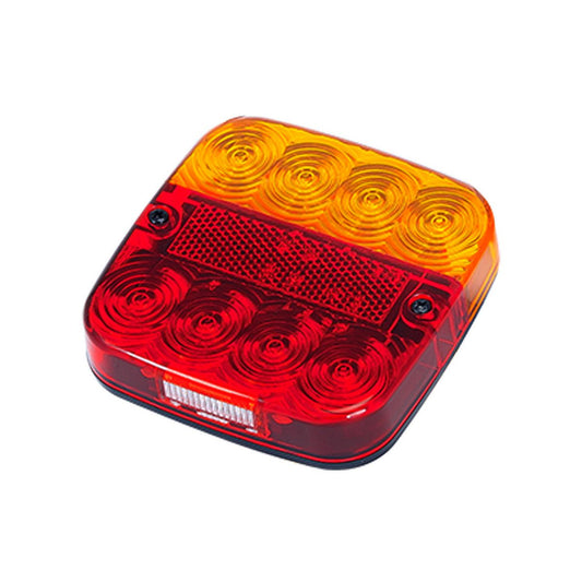 LED Autolamps Stop/Tail/Indicator/Licence LED Light 4 Pin Plug 12-24V 99ARLM4P