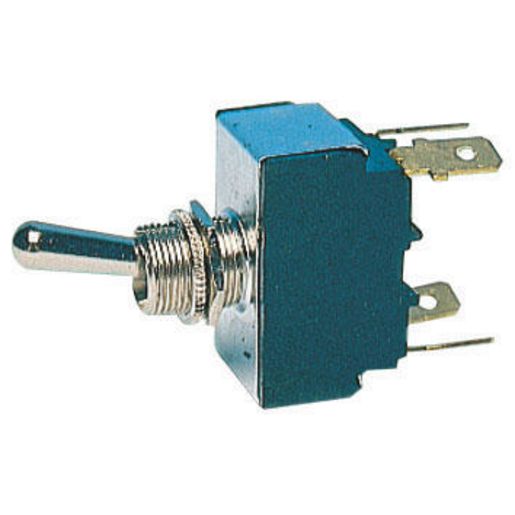 Cole Hersee Toggle Switch DPST On/Off Blade Terminals (Pack of 1) 55017BL
