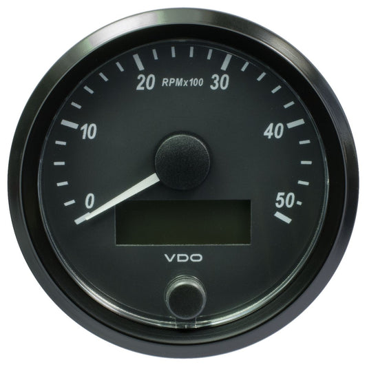 VDO Tachometer Elec 0-5000 RPM 80mm Round A2C3833000030