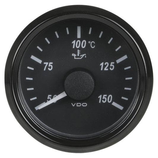VDO Oil Temperature Gauge 50-150deg C 52mm Round A2C3833380030