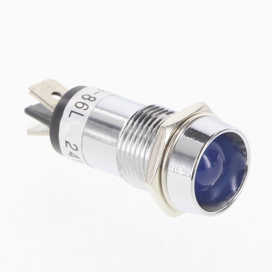 OEX Pilot Light LED Blue 24V Blade Terminals ACX2433BL
