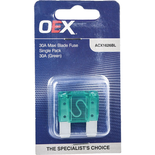 OEX Fuse Maxi Blade 30A Green ACX1626BL