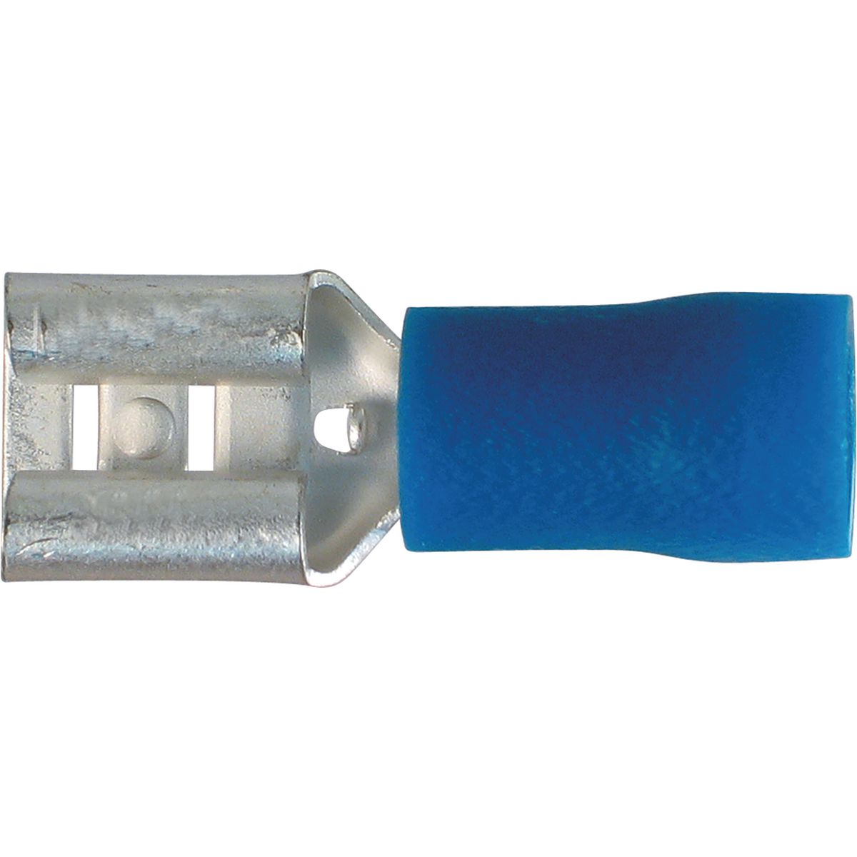OEX Crimp Terminal Female Blade Blue 6.3mm Vinyl (100 Pack) ACX3017