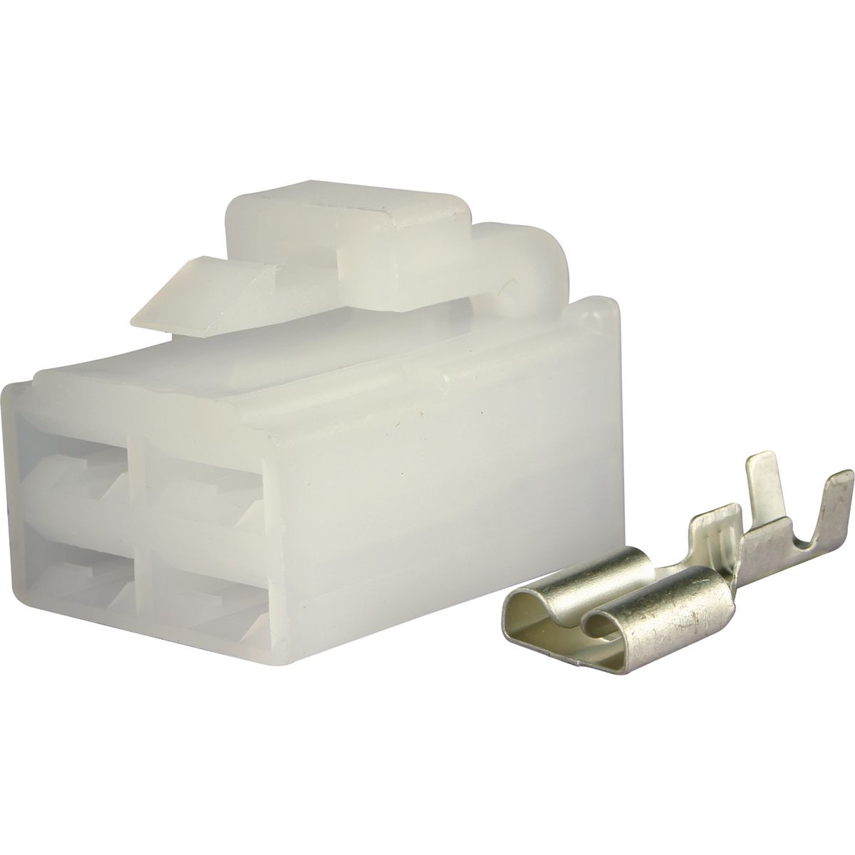 OEX Qc Connector Female White 4 Pole - 10 Pce ACX2689